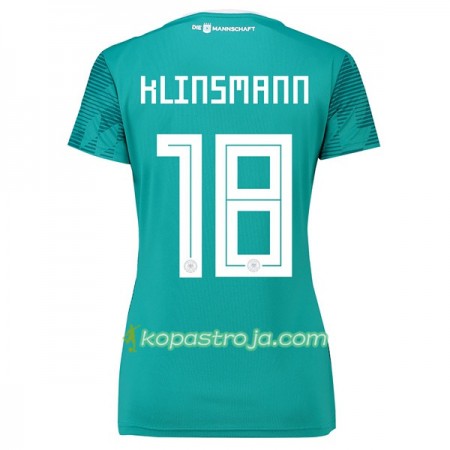 Billiga Fotbollströjor Tyskland Klinsmann 18 Dam VM 2018 Borta tröja